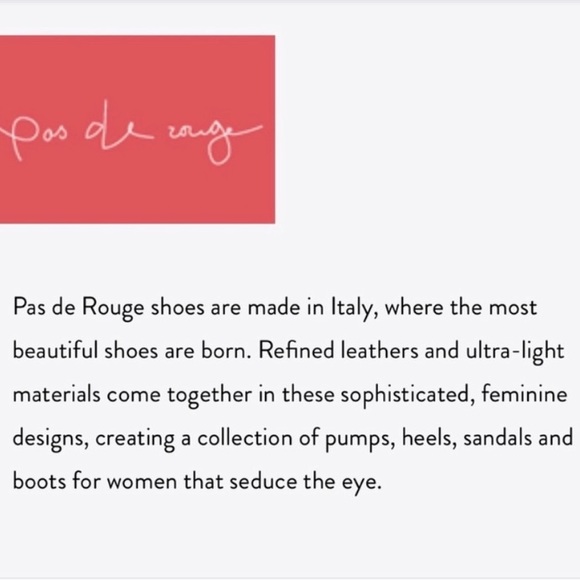 Pas De Rouge Classic Black Shoe 💖 - Picture 8 of 8